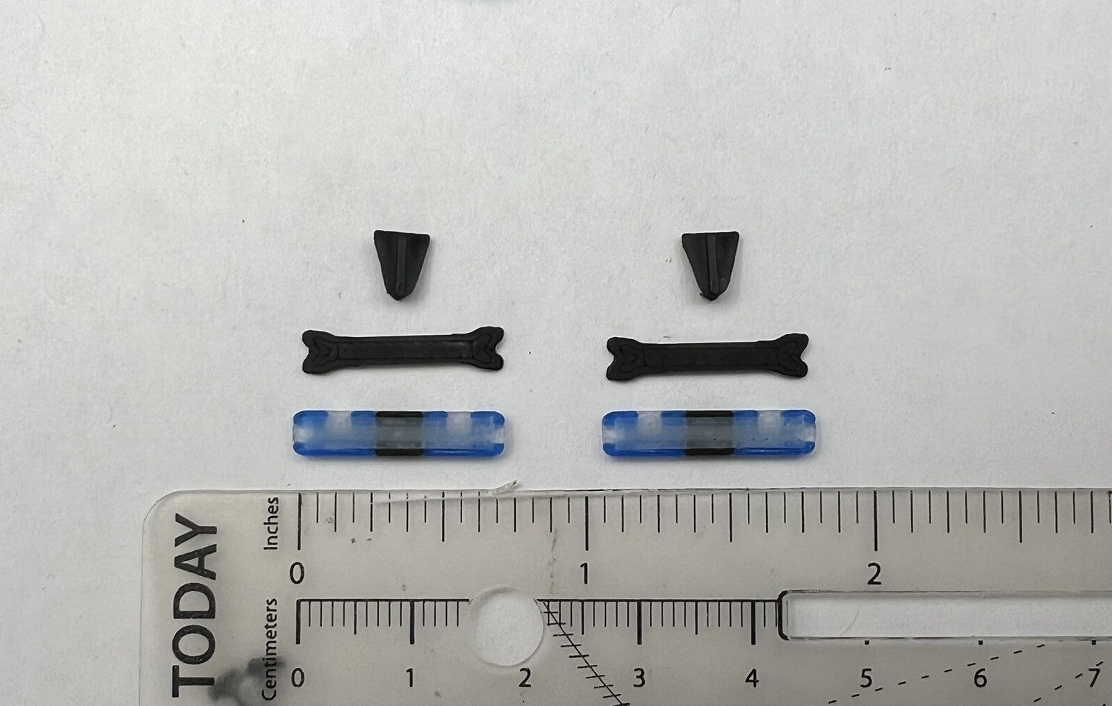 2 Pack 1/64 Whelen Edge Lightbar Blue w/ Speaker Highway Patrol State Police2