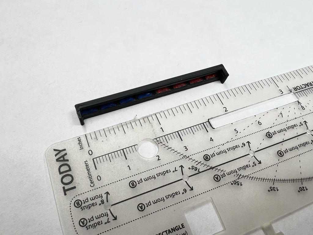 1/18 LED Ready Blue Red Traffic Advisor Arrow Stick Deck Lightbar Police Sheriff3