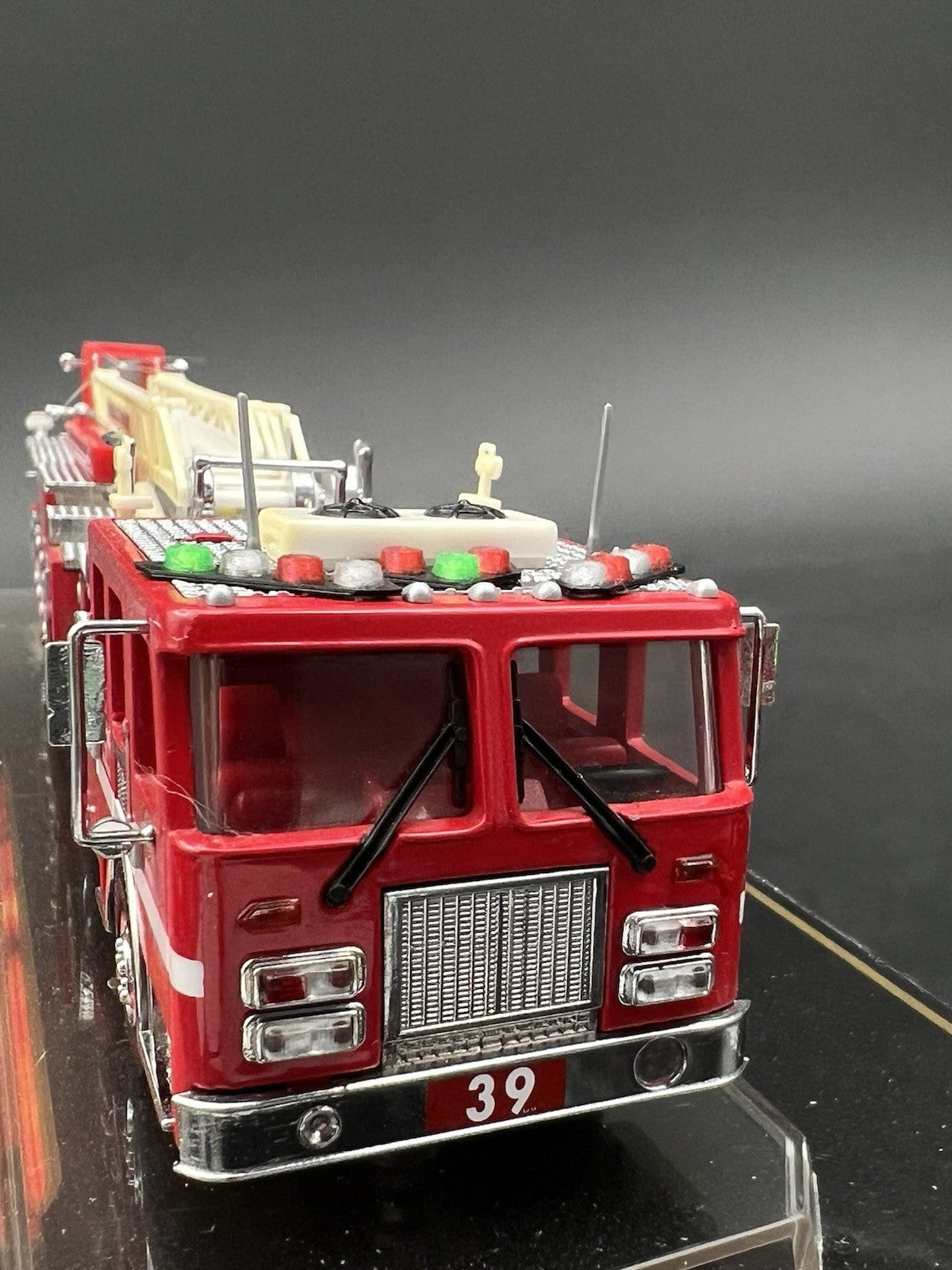 3 Pack 1/64 Chicago Fire CFD Green Red Split Vision SLR Lightbar Truck Code 37