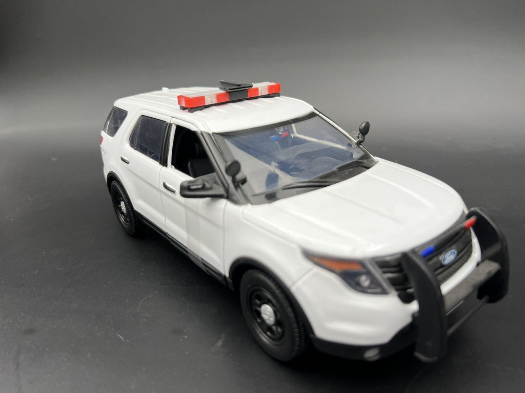 1/18 LED Ready Whelen Edge Lightbar Red w/ Speaker Fire State Police Sheriff5