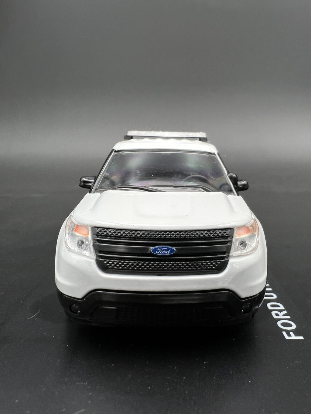 2 Pack 1/43 SUV Length Federal Signal Valor Lightbar Gray Top Police Sheriff4