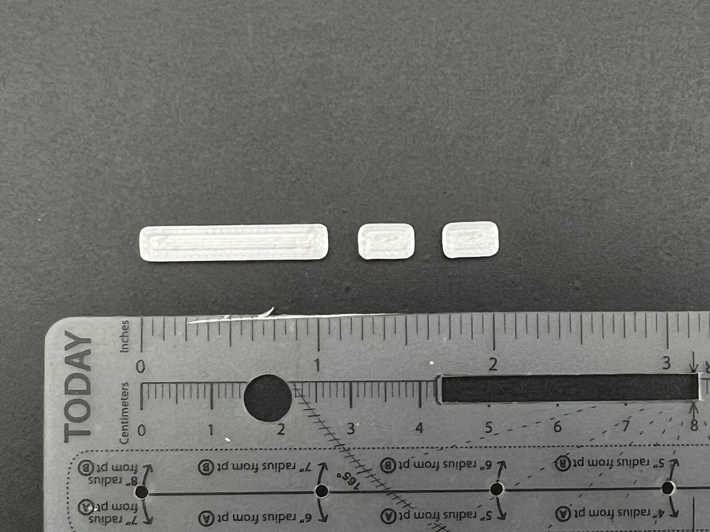 3 Pack 1/64 Long & Short Lightbar for DCP Tow Truck Trailers Rig & Code 3 Fire6