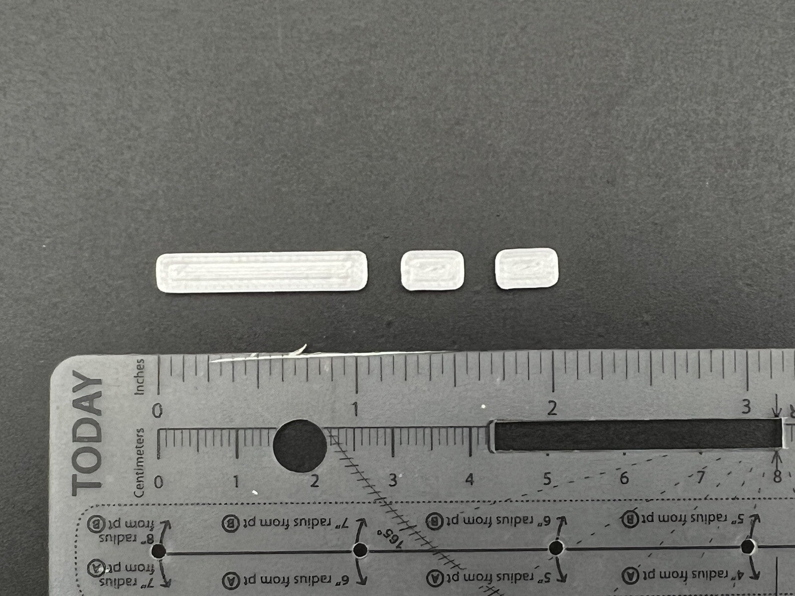 3 Pack 1/64 Long & Short Lightbar for DCP Tow Truck Trailers Rig & Code 3 Fire6