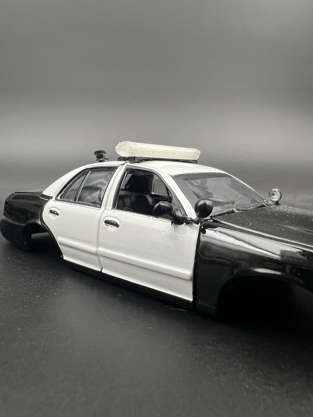 2 Pack 1/43 Federal Signal Jetsonic Style Lightbar Greenlight Police Sheriff4