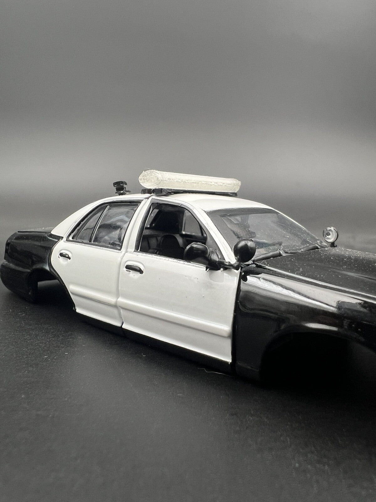 2 Pack 1/43 Federal Signal Jetsonic Style Lightbar Greenlight Police Sheriff4