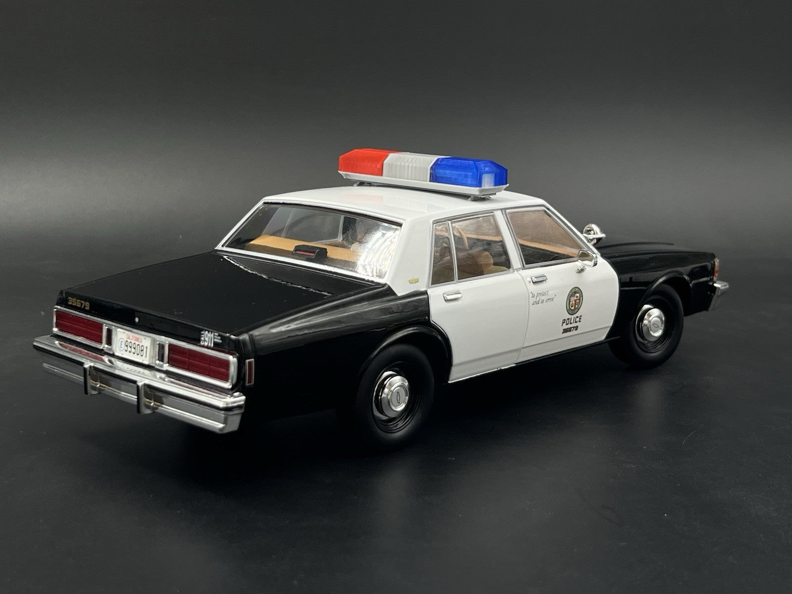 1/18 Blue Red Smith Wesson 8780 8880 8980 Lightbar Police Sheriff Fire13
