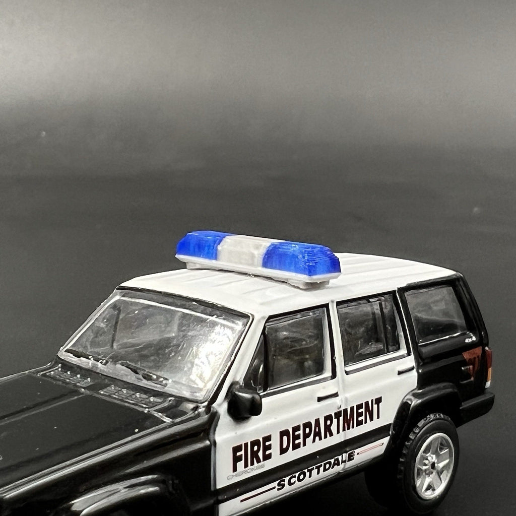 2 Pack 1/64 Smith Wesson 8000 8780 8880 8980 Lightbar Blue Fire Police Sheriff2