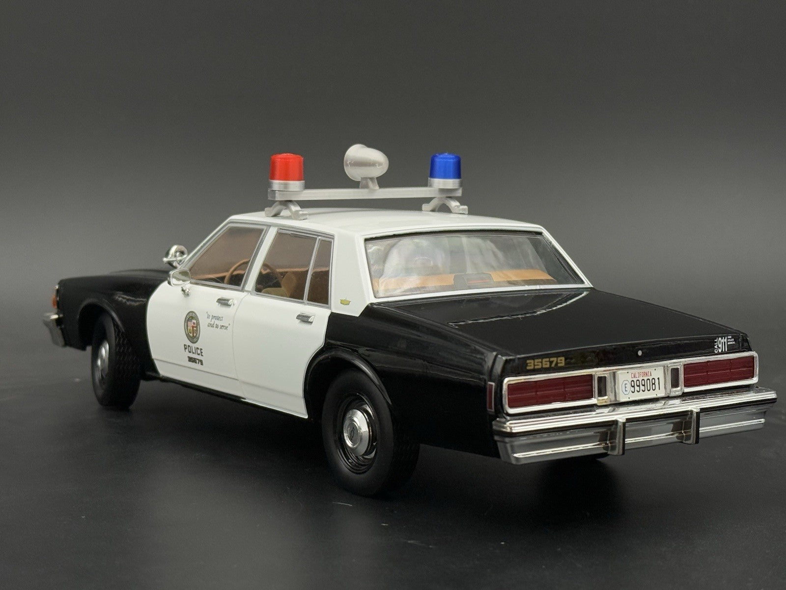 1/24 25 Scale Model Federal Twin Beacon Ray Blue Red Lightbar Visibar 2456BR8