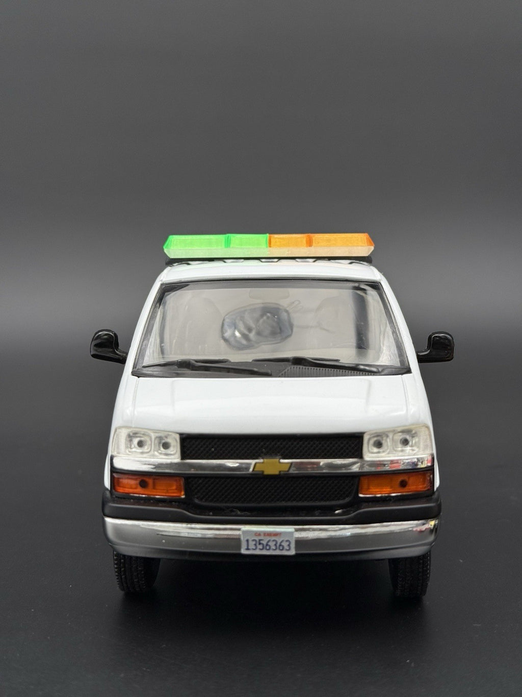 1/24 25 Scale Model Green Amber Code 3 MX7000 XL Lightbar Tow Truck Width 58”2