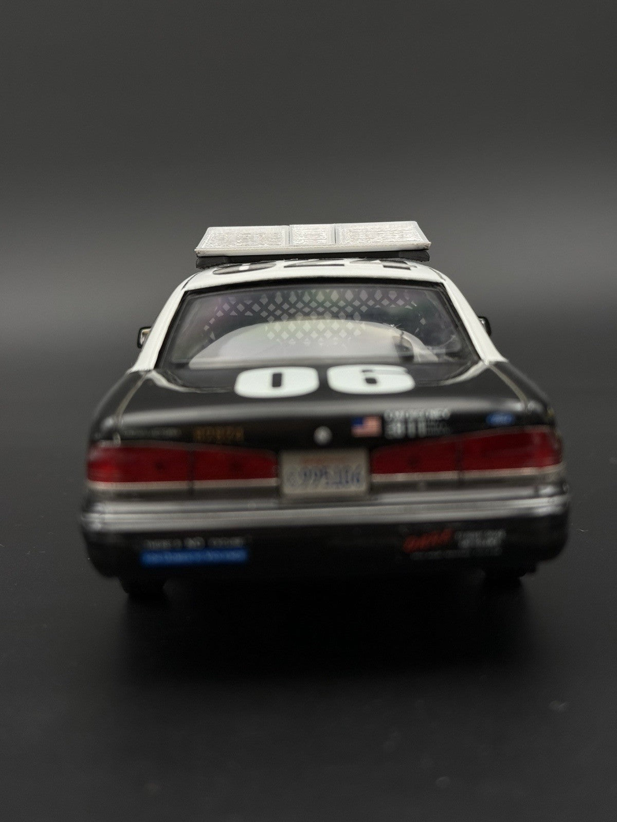 1/24 1/25 Scale Model Clear Code 3 LP6000 Lightbar Police Fire 2411ClearC7