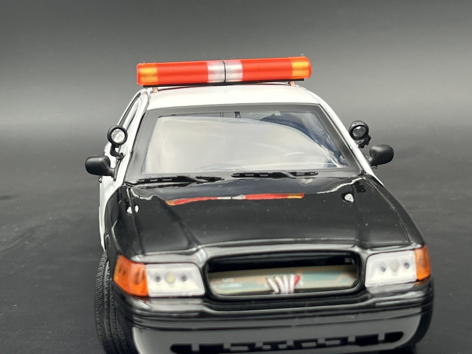 1/18 LED Ready AeroDynic Lightbar Red Clear Amber Police Sheriff Fire8