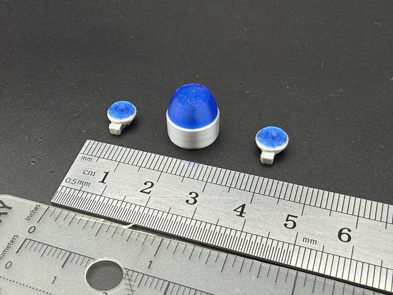 1/24 1/25 Scale Blue 994 PA Beacon Lollipop Brake Light Kits Police 2422B4