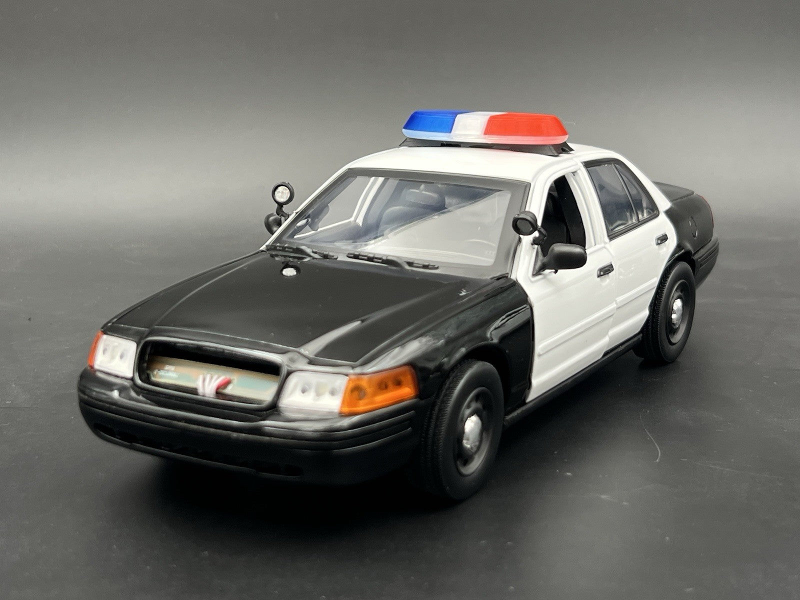 1/18 Blue Red Federal Signal Vista Lightbar Police Sheriff SUV Car Ford Chevy3