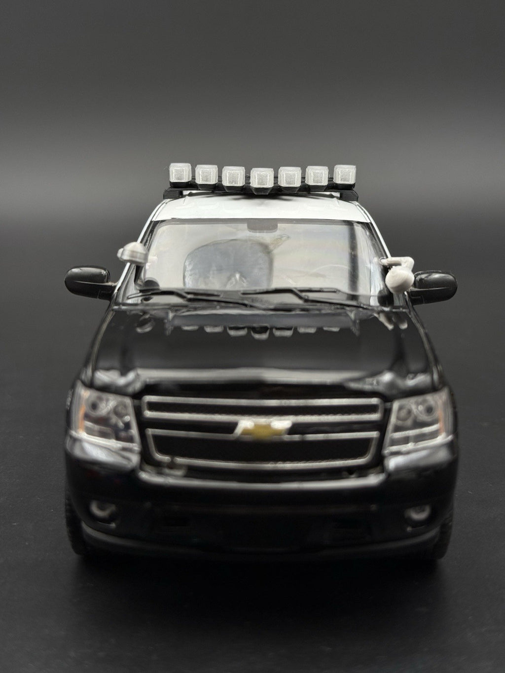1/24 25 Scale Model LED Ready Clear Federal Vector Lightbar Police Fire 2432C7