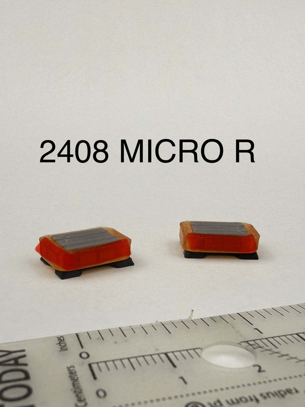 2-Pack 1/24 25 Scale Model Micro Whelen Edge Freedom Red Lightbar 2408MICROR0