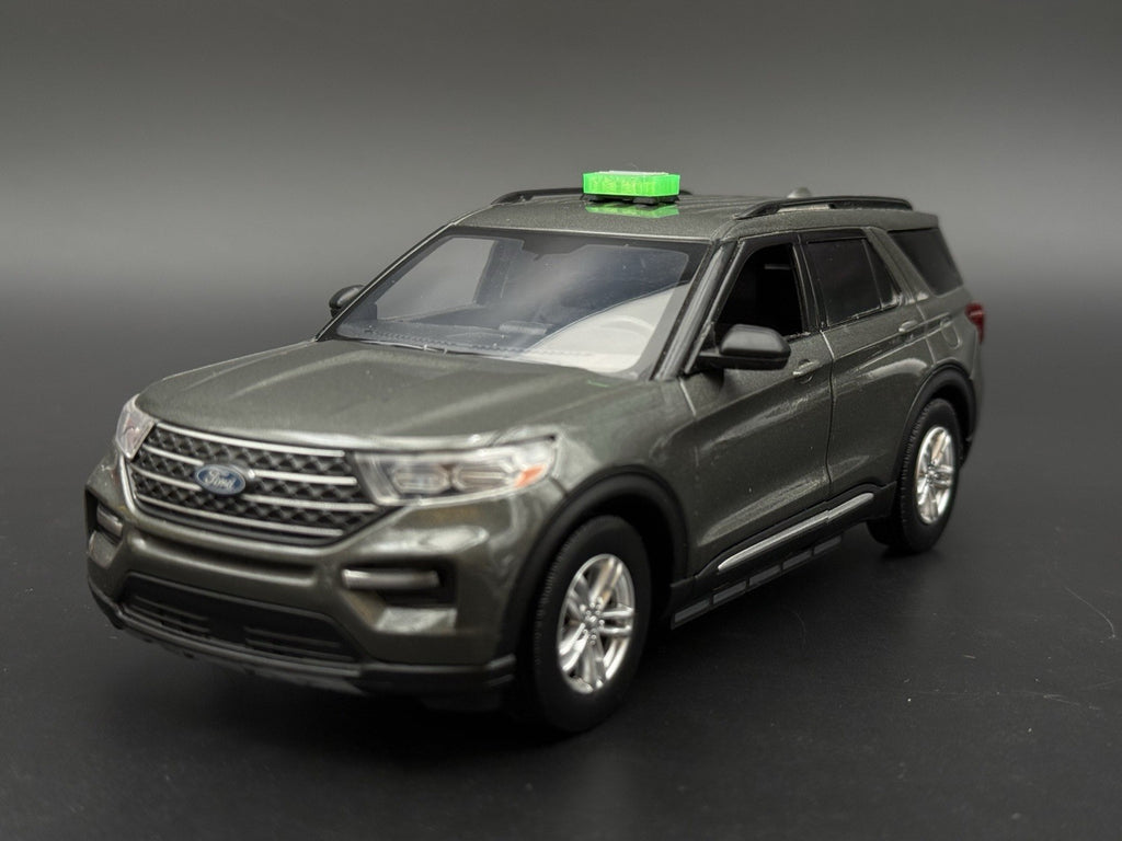 2-Pack 1/24 25 Scale Model Micro Whelen Edge Freedom Green Lightbar 2408MicroG2