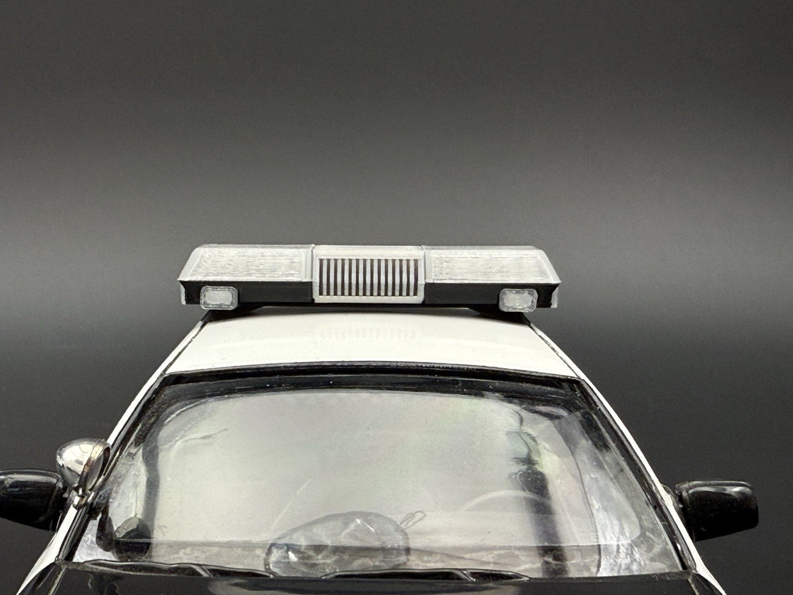 1/24 25 Scale Clear Chrome Streethawk Lightbar Police 24645