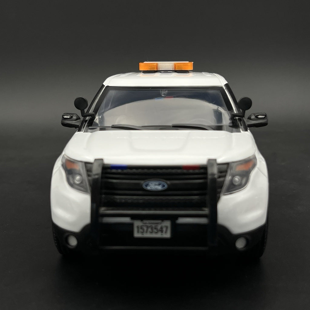1/18 Mini Whelen Edge Lightbar Amber Clear Gray Top Cover5