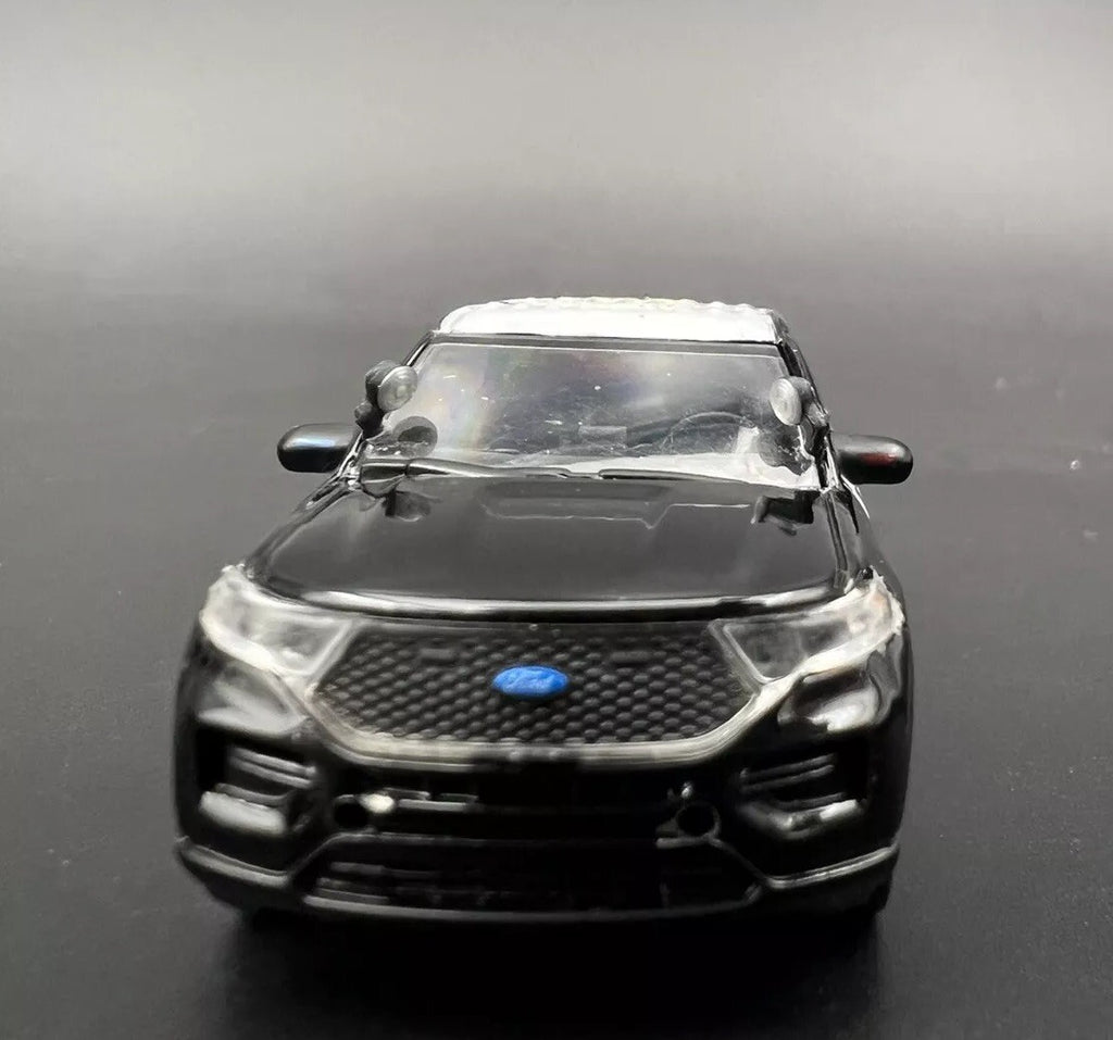 4-Pack 1/64 Scale Model Spotlight Red Clear Fire Police Car SUV 6421 CHP2