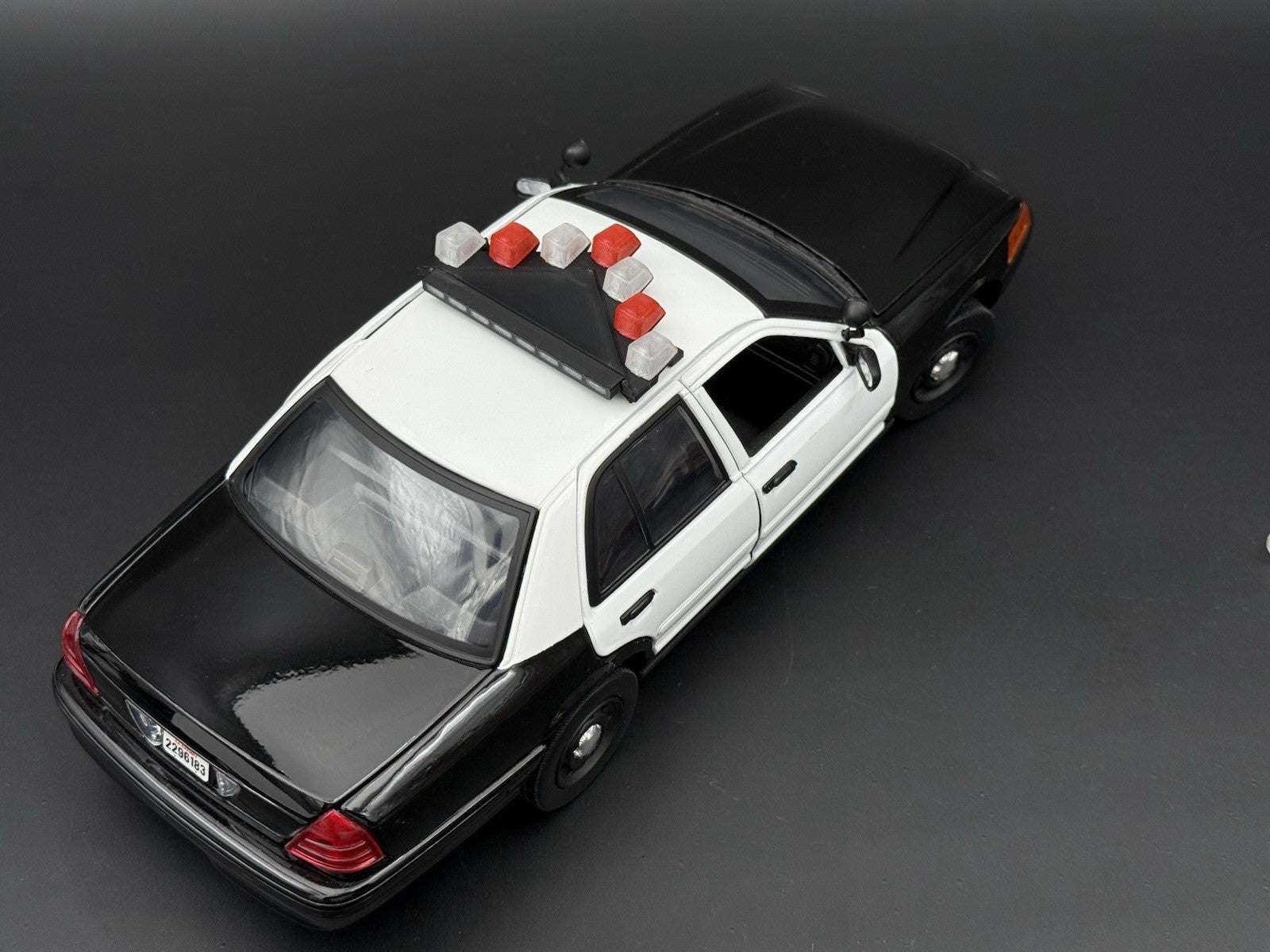 1/18 Scale Model LED Ready NYPD Federal Vector Lightbar Police Post-2008 183711