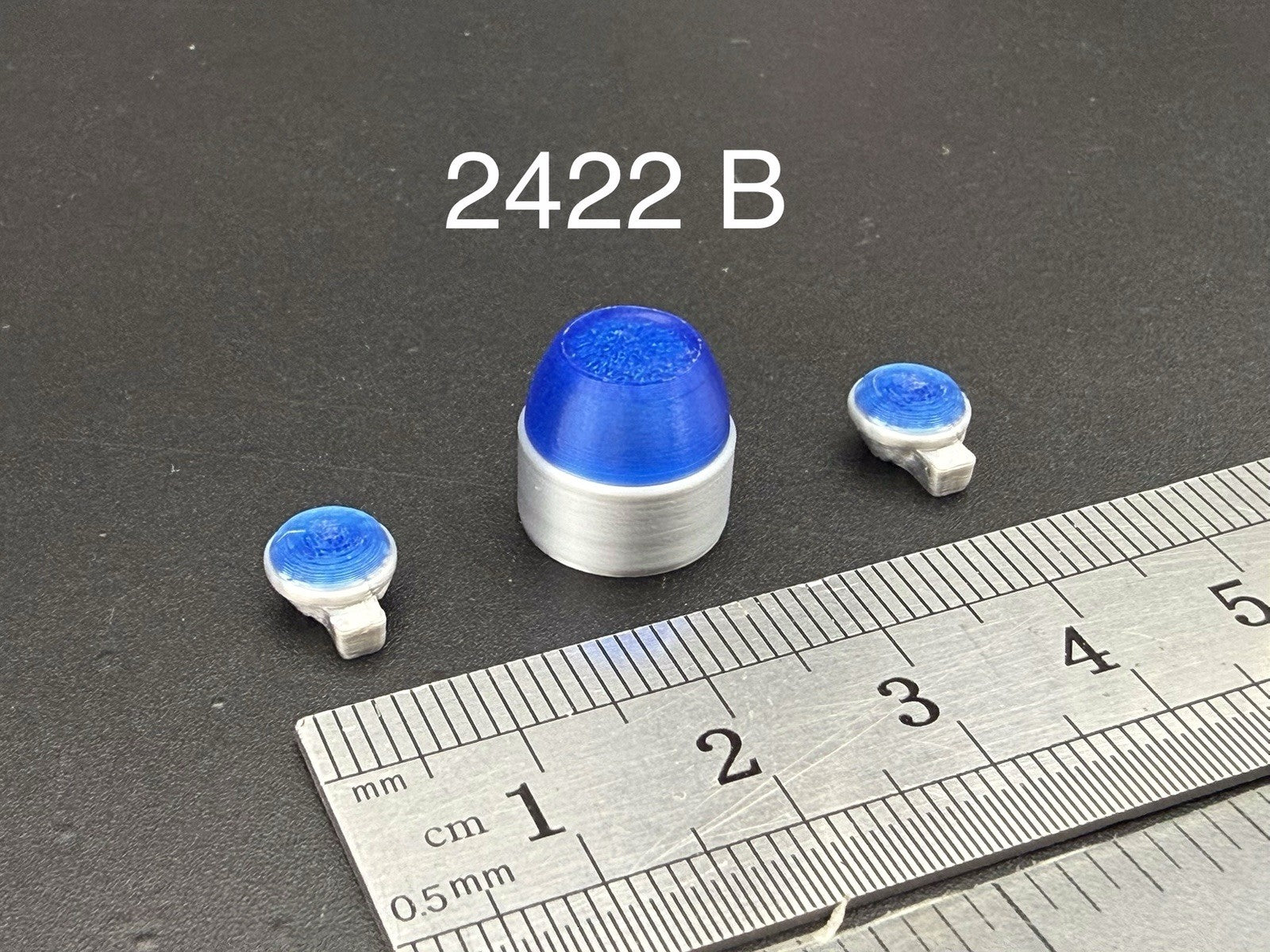 1/24 1/25 Scale Blue 994 PA Beacon Lollipop Brake Light Kits Police 2422B0