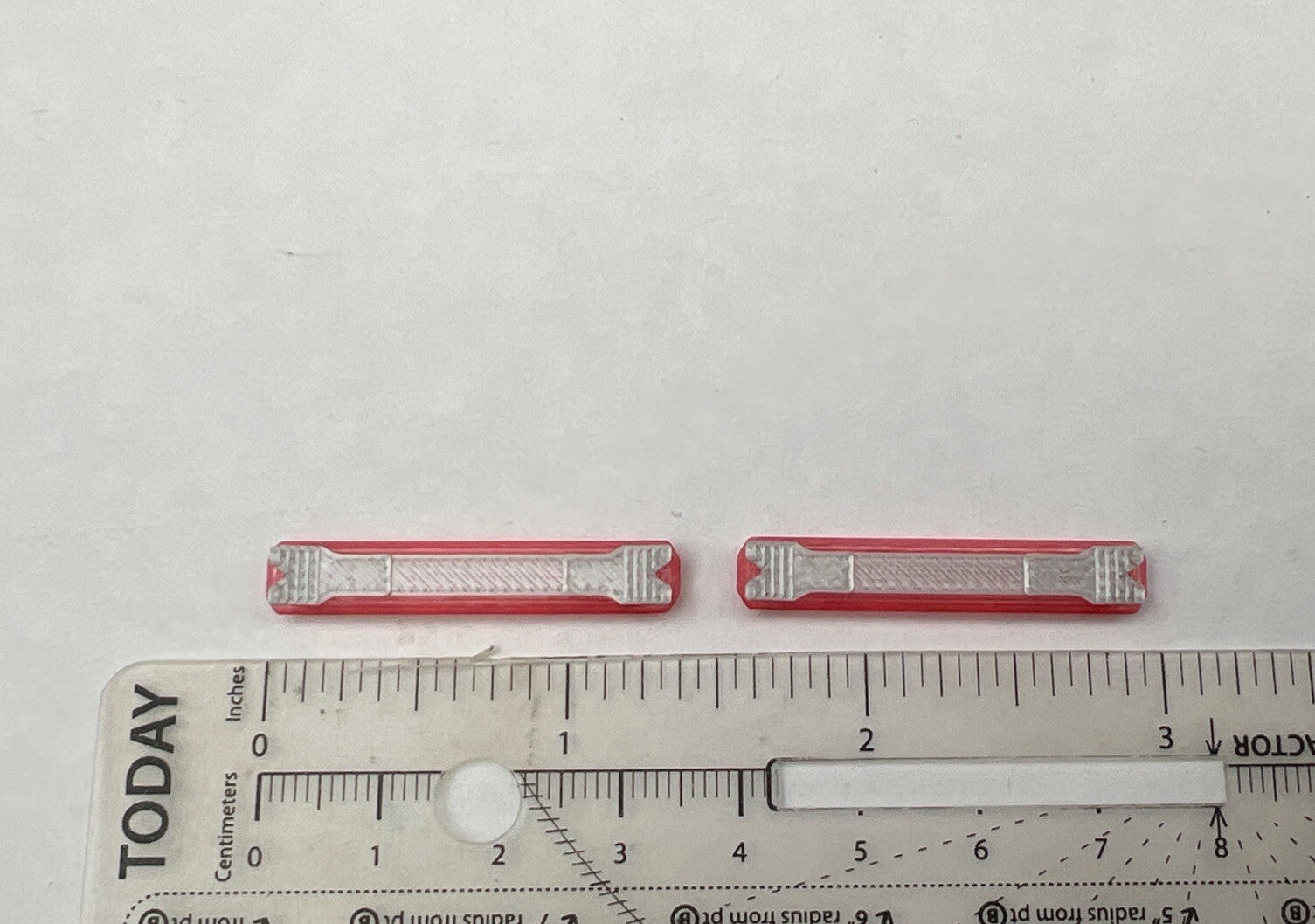 2 Pack 1/50 Red Extra Long Code 3 MX7000 Lightbar Fire Truck TWH WSI First Gear9