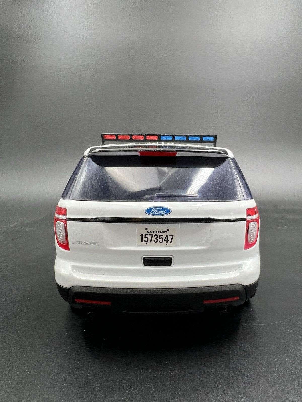 1/18 LED Ready Blue Red Traffic Advisor Arrow Stick Deck Lightbar Police Sheriff4