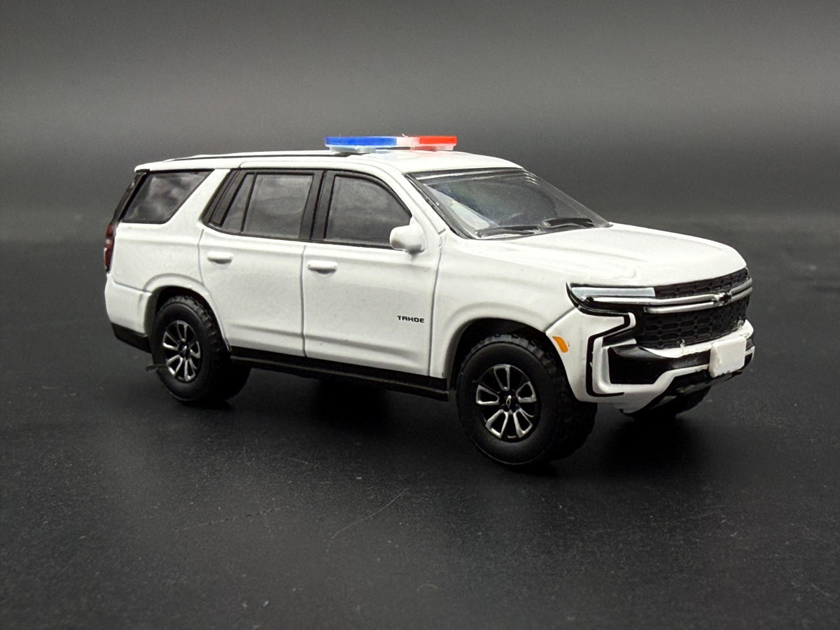 2-Pack 1/64 Scale Model Blue Clear Red LED Style Whelen Police Lightbar 6402BCR6