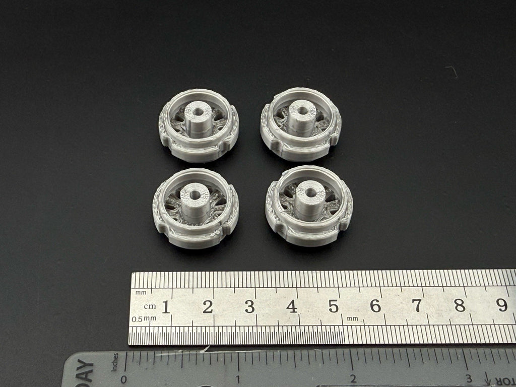1/24 25 Scale Wheel Motormax Greenlight Crown Victoria 2006 Police Hubcap 24751