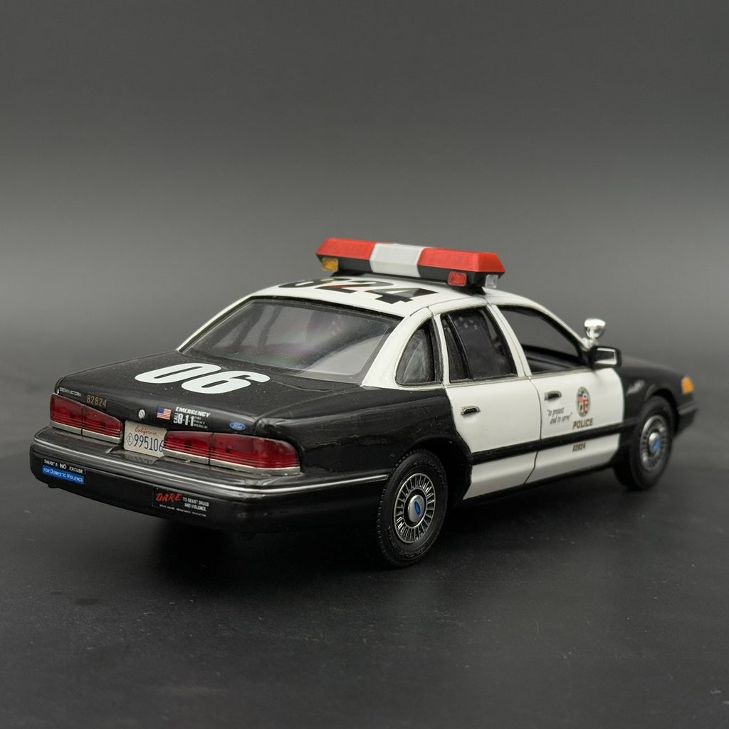1/18 Scale Red Chrome Streethawk Lightbar New York Police Sheriff Fire12