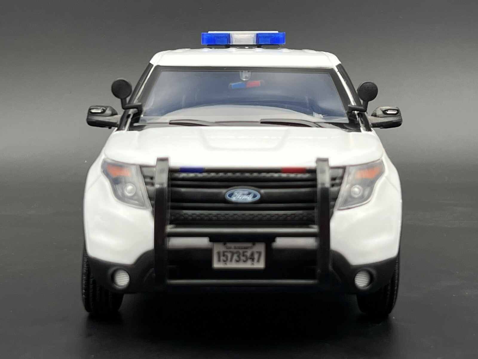 1/18 Mini Whelen Edge Lightbar Blue Gray Top Cover Honolulu Police Sheriff Fire6