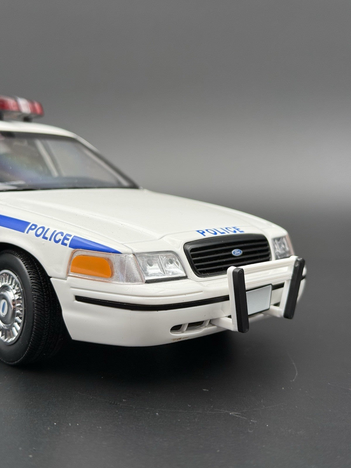 1/18 Scale NYPD Push Bumper New York Police Sheriff Highway Patrol Pushbar 18616