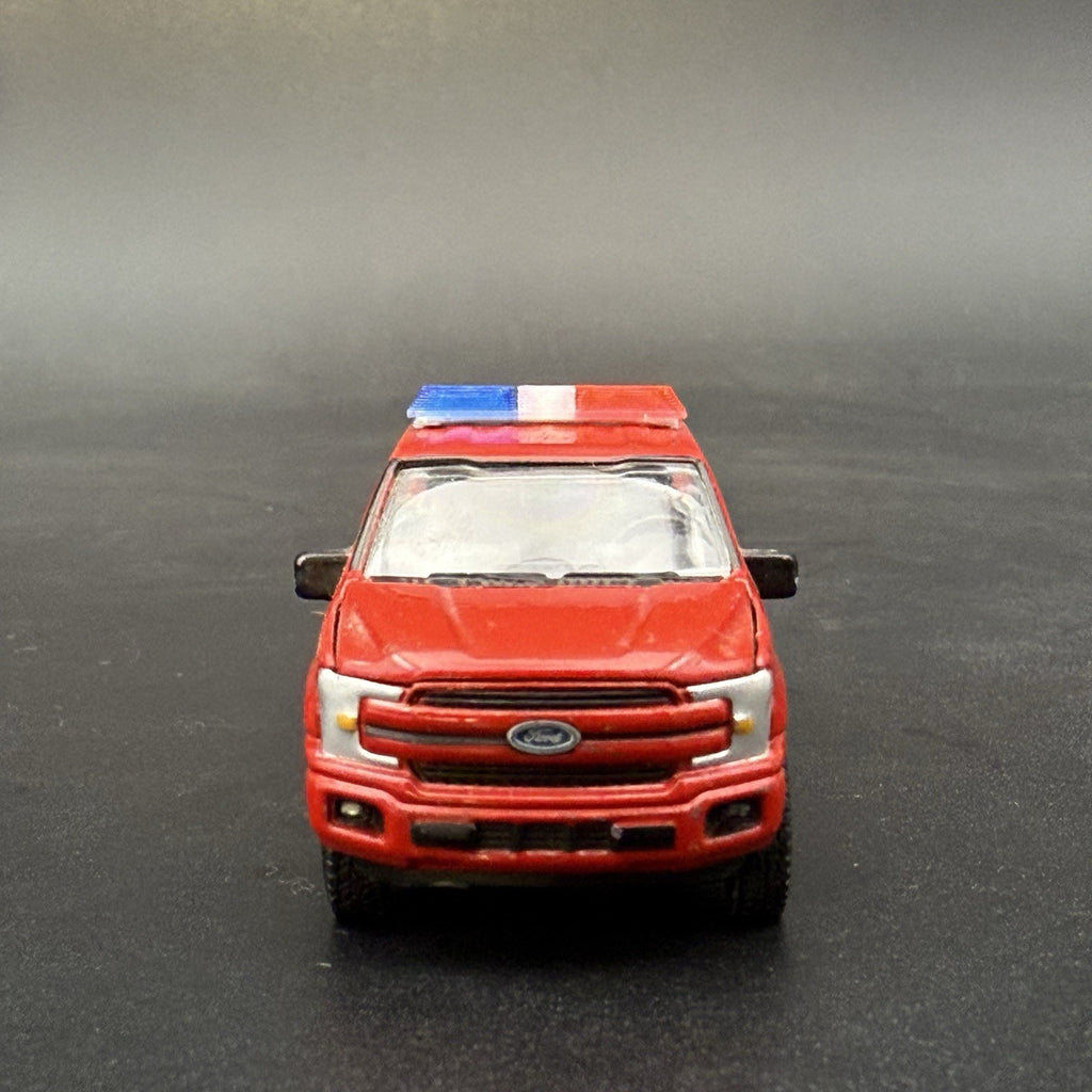 2 Pack 1/64 Code 3 LP6000 Clear + Blue Red Lightbar Greenlight Police Fire SUV11