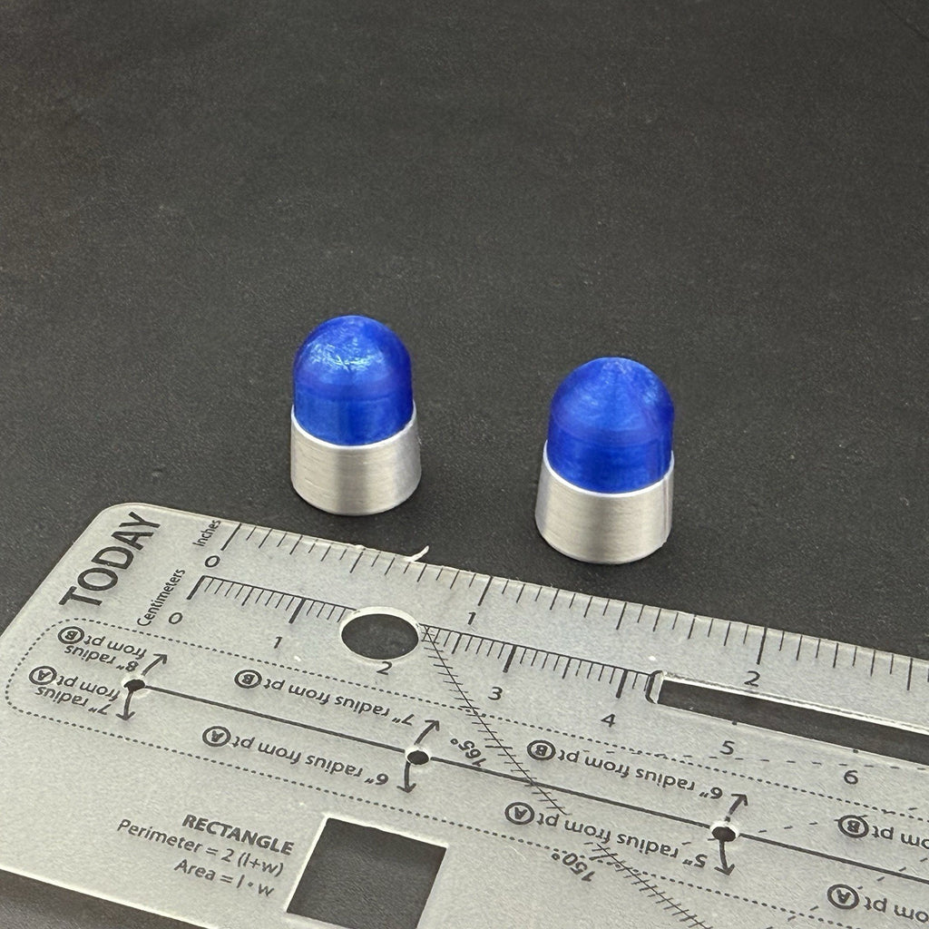 2 Pack 1/18 LED Compatible Blue Beacon Ray Lightbar Police Fire Sheriff13