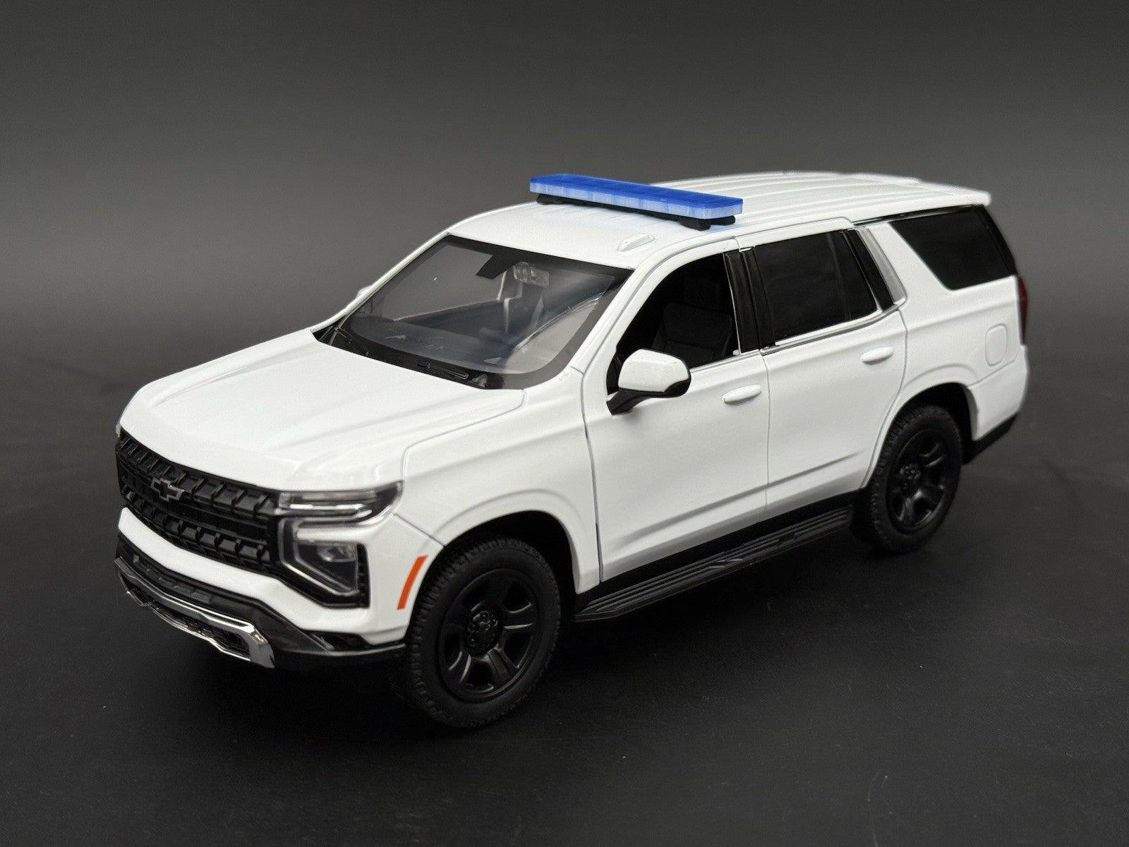 1/24 25 27 LED Compatible Tahoe Width XL Legend Lightbar Blue Clear Police 2430B8
