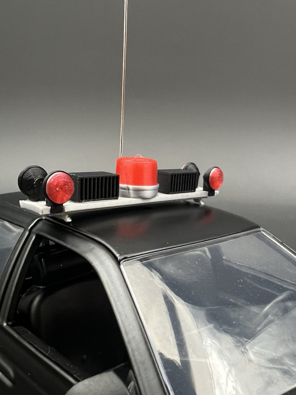 1/24 25 Dominion Lightbar Red Clear Ontario Provincial Police OPP Style Canada5
