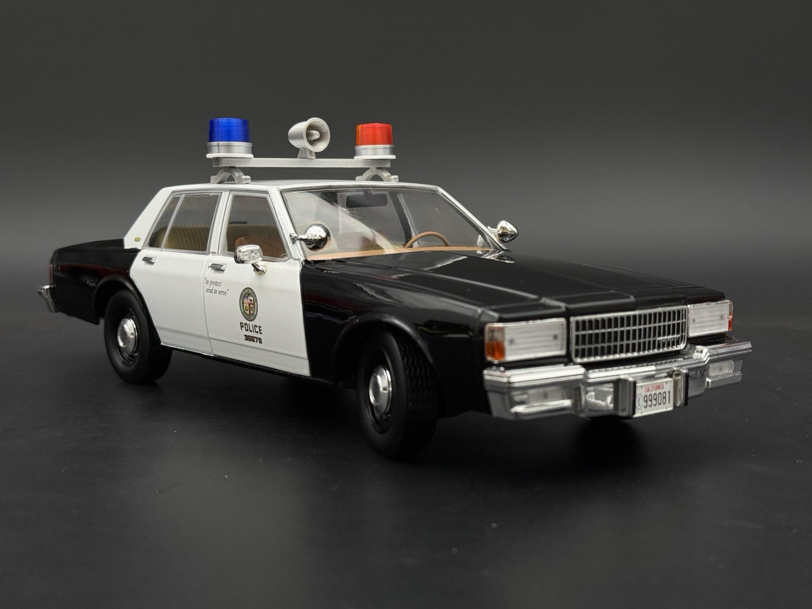 1/18 California 184 Visibar CT-1 Blue Red Amber Beacon Speaker Lightbar 1850SCA7