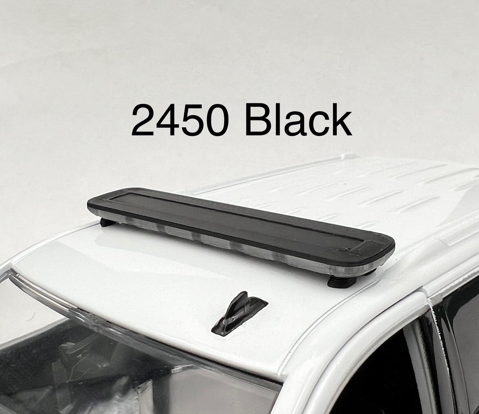 1/24 25 27 LED Ready nForce NXT Tahoe Width XL Black Lightbar Sheriff Police0