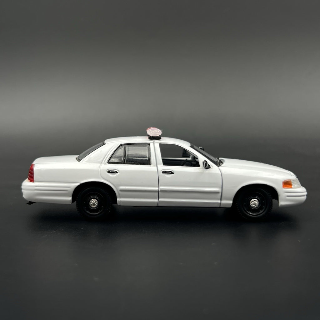1/43 AeroDynic Lightbar NYPD Style Clear Red Chrome Police New York Sheriff7