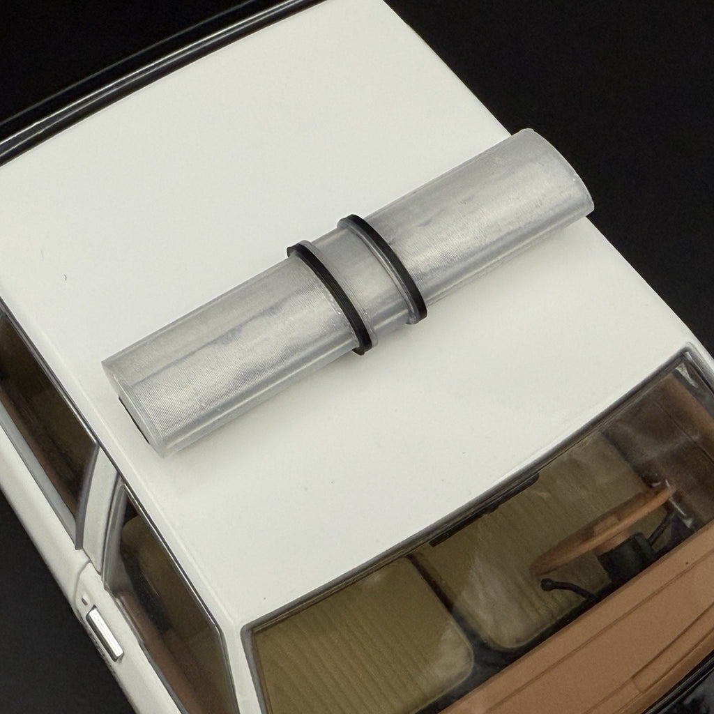 1/18 LED Compatible Jetstrobe Jetstream Lightbar Clear Police Sheriff Fire2