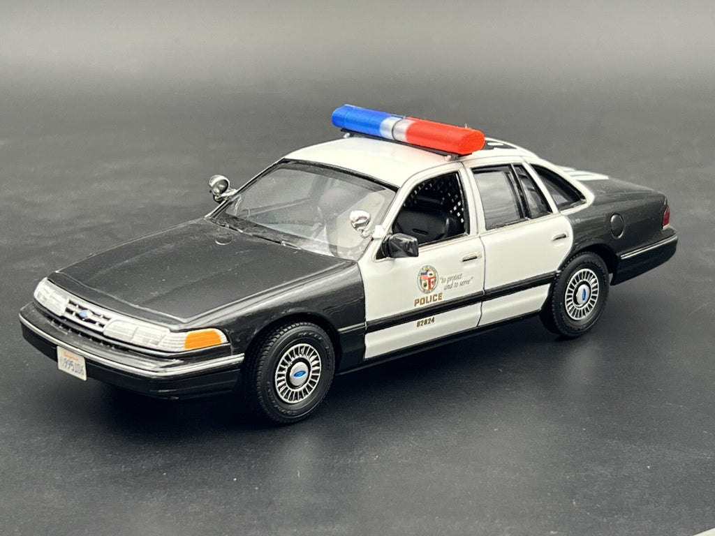 1/24 1/25 LED Ready AeroDynic Lightbar LAPD Blue Red Clear Amber Police Sheriff5