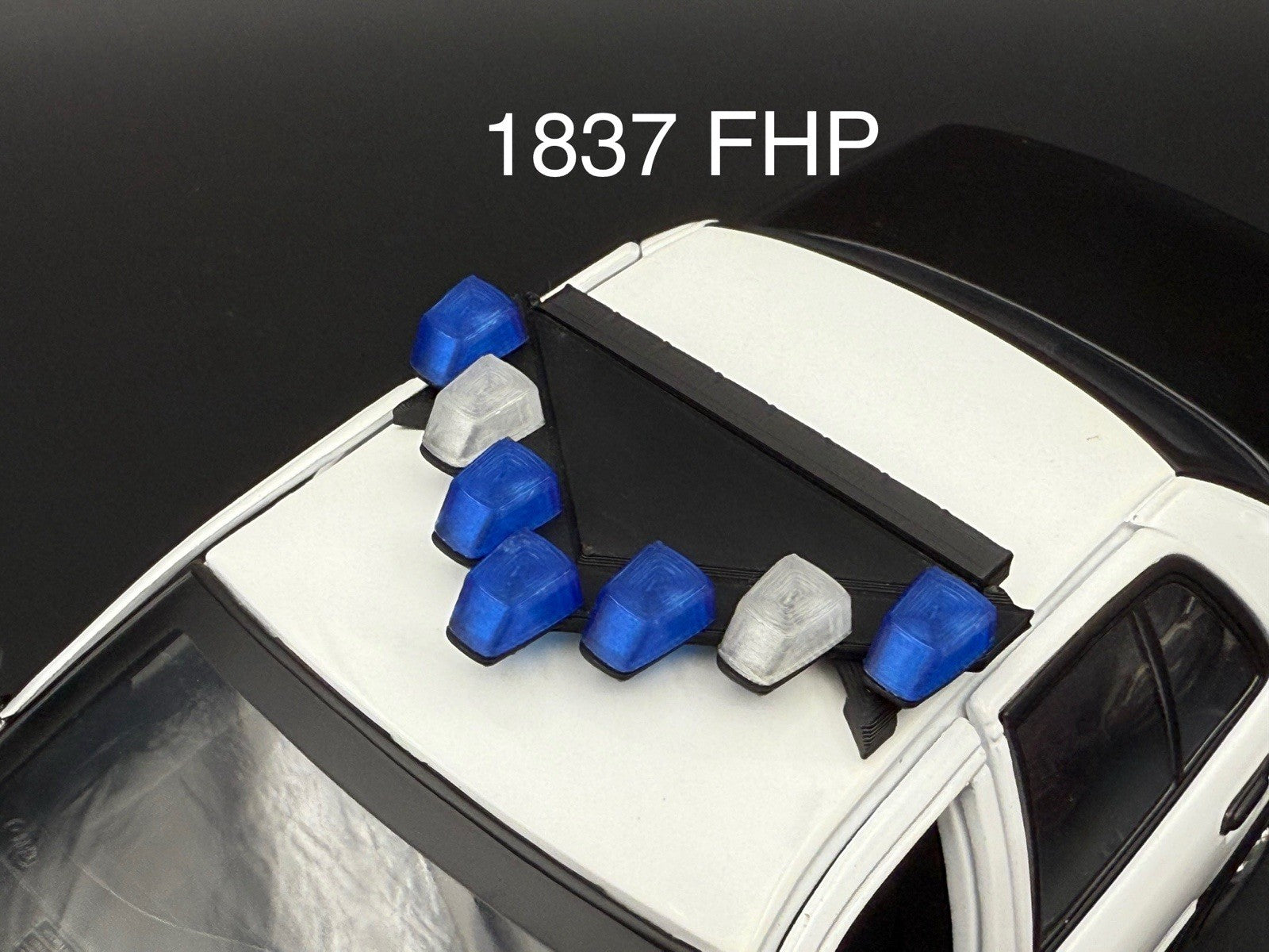 1/18 LED Ready FHP Federal Vector Vision Lightbar Florida Highway Patrol Police0