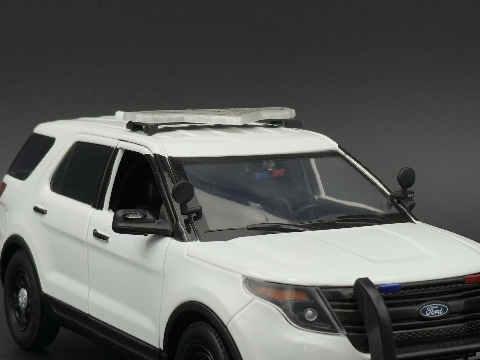 1/18 LED Ready Federal Valor SUV Tahoe Width Lightbar Police Motormax6