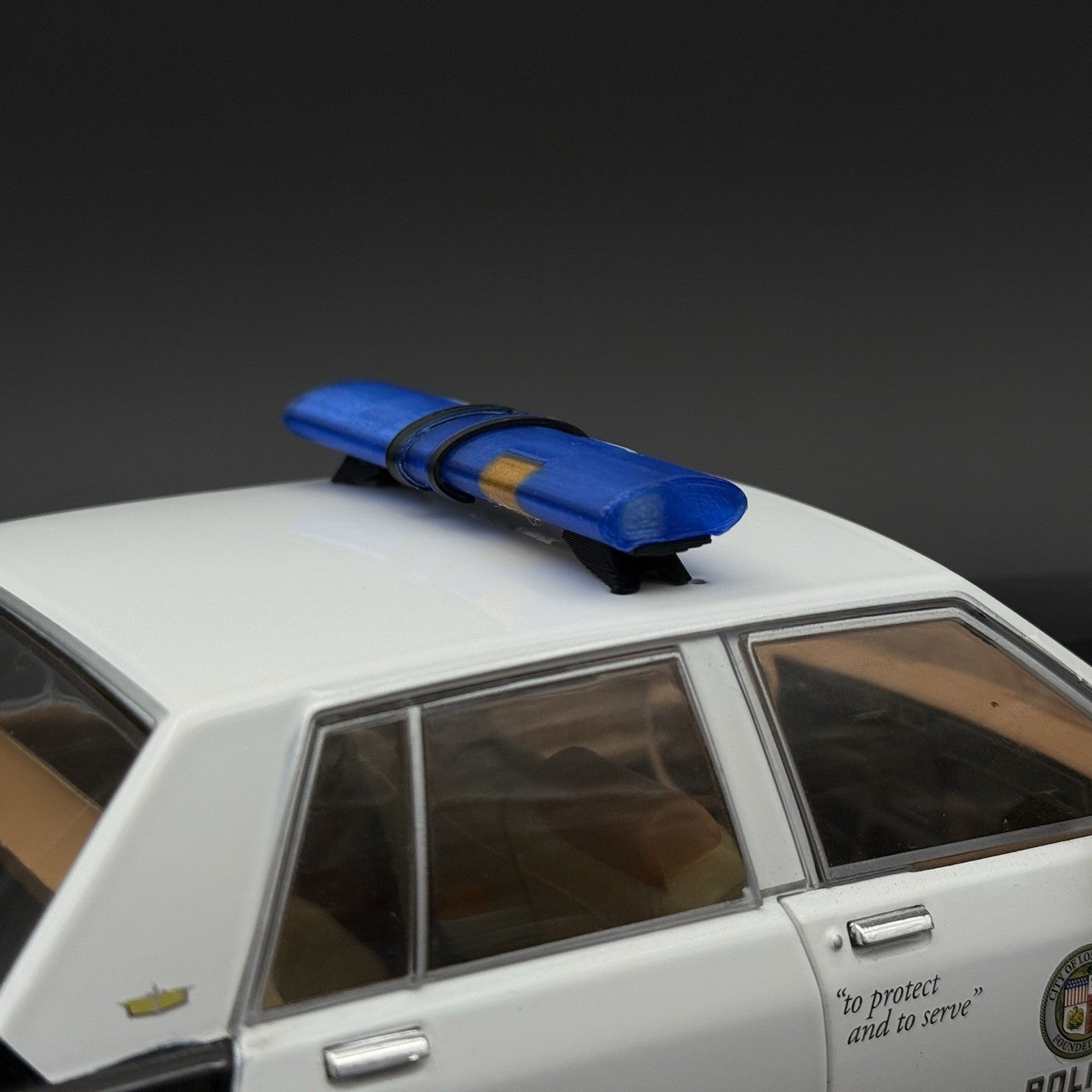 1/18 LED Ready Jetstrobe Jetstream Lightbar Blue Clear Amber Police Sheriff7