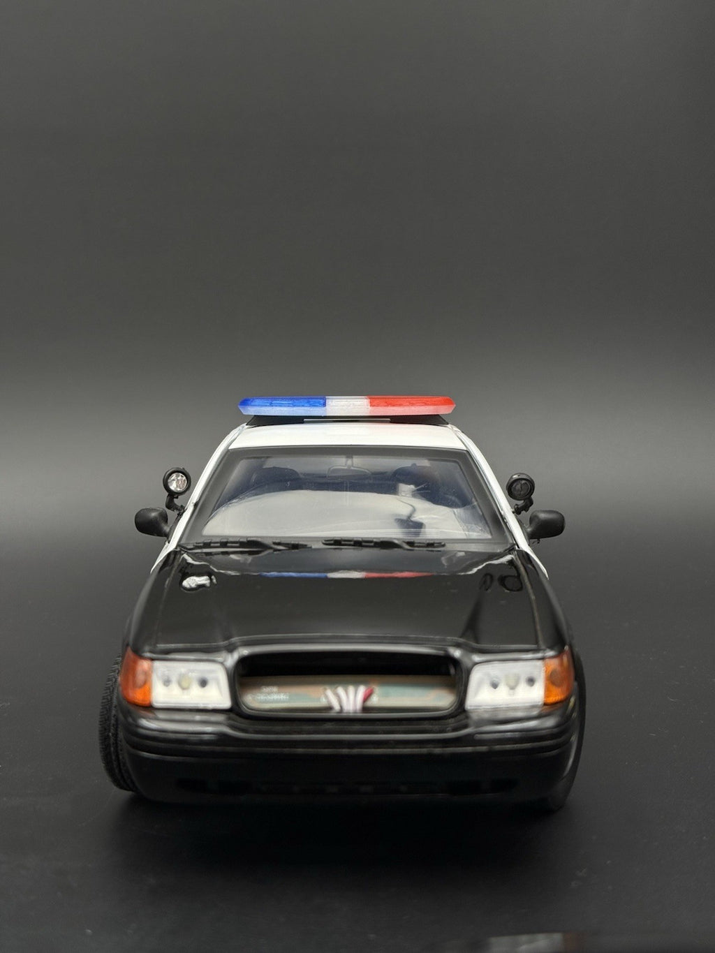 1/18 Federal Arjent Lightbar For WCC / Motormax PCB Blue Clear Red Police6