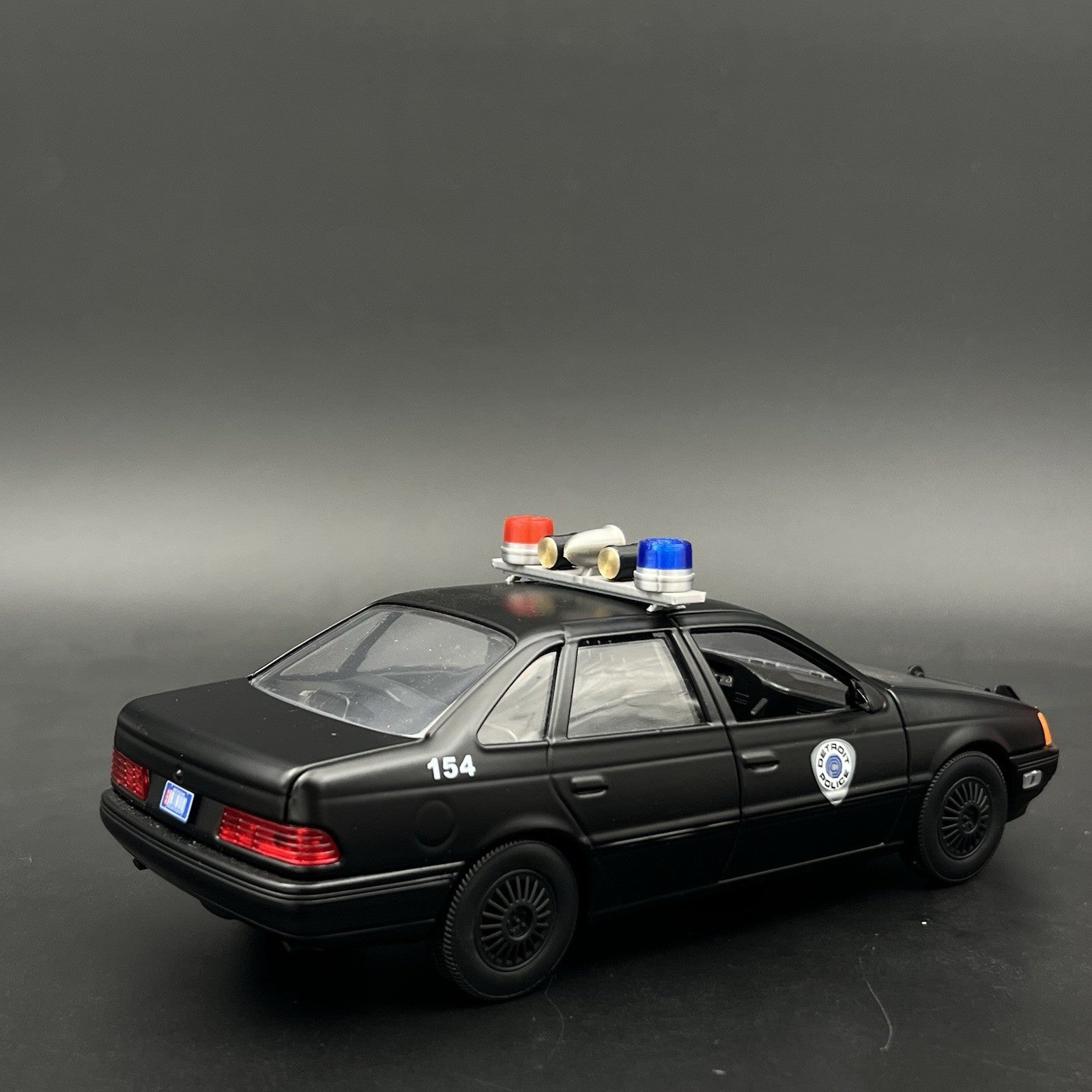 1/24 1/25 Blue Red Mars Skybolt Beacon Lightbar Siren Speaker Police Sheriff15