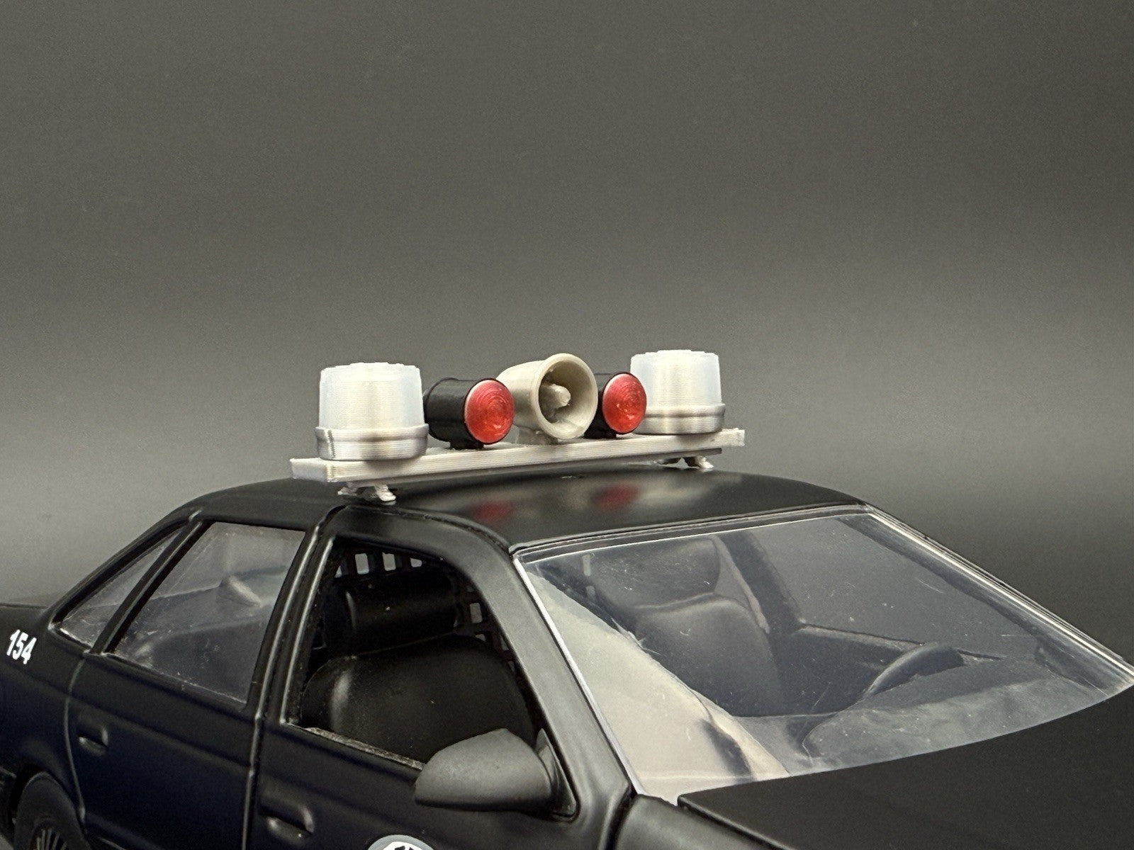 1/24 25 Scale Model Clear Mars Skybolt Beacon Lightbar Speaker Police 2433C6