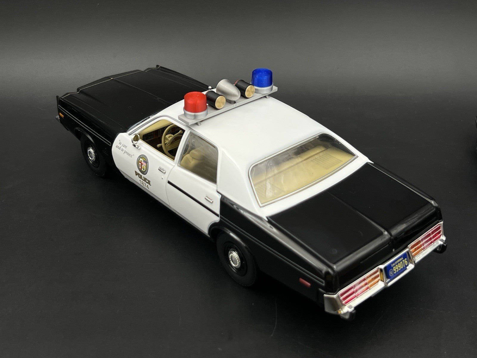 1/18 Blue Red Mars Skybolt Beacon Lightbar Siren Speaker Police Sheriff Fire10