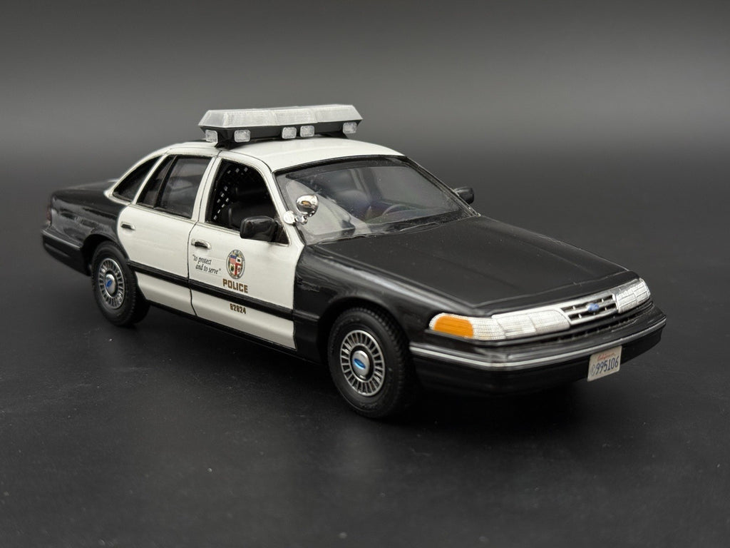 1/24 25 Scale Clear Streethawk Lightbar Police 24644