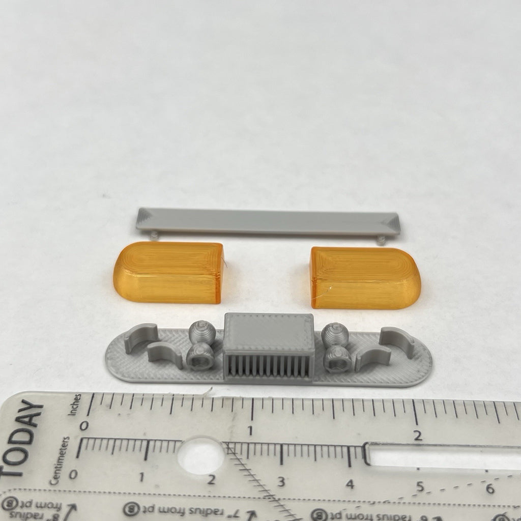 1/24 1/25 Amber Yellow Whelen 80H 90H 8000 Lightbar Tow Work Truck Security13